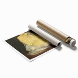 Realism Art Prints - Classical Realism Still Life of Butter and Eggs