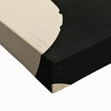 Modern Dining Room Art – Bold Red and Black Abstract Portrait