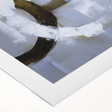 Minimalist Circle Abstract Living Room Wall Art - Modern Print