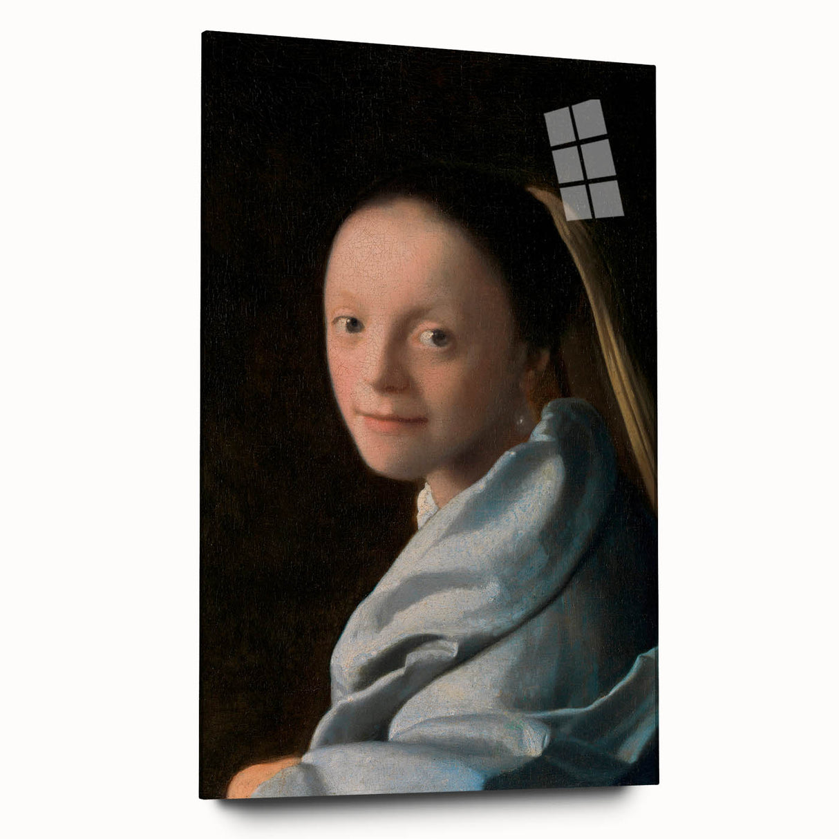 Baroque Portrait of a Young Woman - Timeless Rococo Art Print