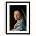 Baroque Portrait of a Young Woman - Timeless Rococo Art Print