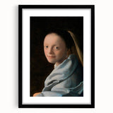 Baroque Portrait of a Young Woman - Timeless Rococo Art Print