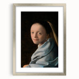 Baroque Portrait of a Young Woman - Timeless Rococo Art Print