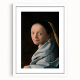 Baroque Portrait of a Young Woman - Timeless Rococo Art Print