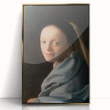 Baroque Portrait of a Young Woman - Timeless Rococo Art Print