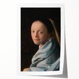 Baroque Portrait of a Young Woman - Timeless Rococo Art Print