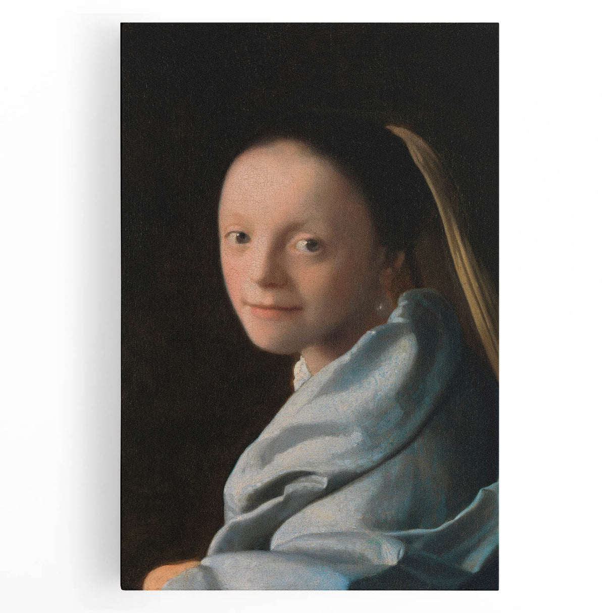 Baroque Portrait of a Young Woman - Timeless Rococo Art Print