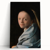 Baroque Portrait of a Young Woman - Timeless Rococo Art Print