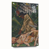 Vibrant Expressionist Wall Art - Bold Abstract Narrative Design