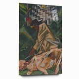 Vibrant Expressionist Wall Art - Bold Abstract Narrative Design