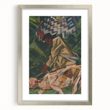 Vibrant Expressionist Wall Art - Bold Abstract Narrative Design