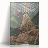 Vibrant Expressionist Wall Art - Bold Abstract Narrative Design