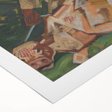 Vibrant Expressionist Wall Art - Bold Abstract Narrative Design