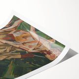 Vibrant Expressionist Wall Art - Bold Abstract Narrative Design