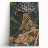 Vibrant Expressionist Wall Art - Bold Abstract Narrative Design