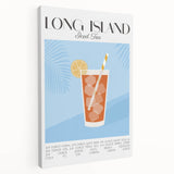 Large stretched canvas featuring assorted colorful fruits and vegetables, ideal for kitchen wall art.