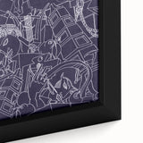 SPQR Modern Line Art Print - Intricate Abstract Design by Victor Proetz