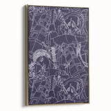 SPQR Modern Line Art Print - Intricate Abstract Design by Victor Proetz
