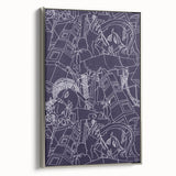 SPQR Modern Line Art Print - Intricate Abstract Design by Victor Proetz