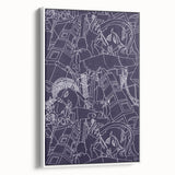 SPQR Modern Line Art Print - Intricate Abstract Design by Victor Proetz
