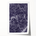 SPQR Modern Line Art Print - Intricate Abstract Design by Victor Proetz
