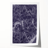 SPQR Modern Line Art Print - Intricate Abstract Design by Victor Proetz