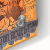 Janis Joplin Retro Wall Art – Vintage 1970s Blues Concert Print