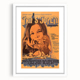 Janis Joplin Retro Wall Art – Vintage 1970s Blues Concert Print
