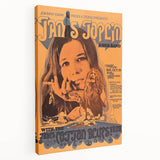 Janis Joplin Retro Wall Art – Vintage 1970s Blues Concert Print