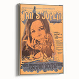 Janis Joplin Retro Wall Art – Vintage 1970s Blues Concert Print