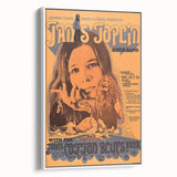 Janis Joplin Retro Wall Art – Vintage 1970s Blues Concert Print