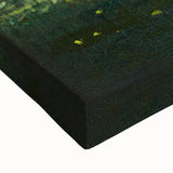 Realism Art Prints - Farmyard Scene with Woman Feeding Birds on Canvas