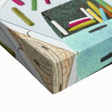 Chalk Drawing Girl Art for Kids - Personalized Kids Art