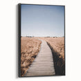Black and white landscape art painting on framed canvas, depicting a serene fall scene, ideal for bedroom decor.