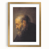 Baroque Portrait of an Elderly Man - Historical and Timeless Art