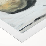 Art deco poster featuring an array of fruits in bold colors on a rolled canvas, suitable for dining room decor.