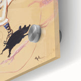 At the Circus - Playful Clown Art Print by Henri de Toulouse-Lautrec