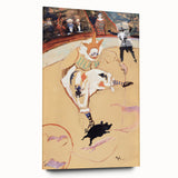 At the Circus - Playful Clown Art Print by Henri de Toulouse-Lautrec