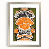 Jefferson Airplane & Grateful Dead Retro Concert Wall Art