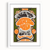 Jefferson Airplane & Grateful Dead Retro Concert Wall Art