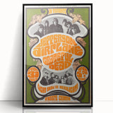 Jefferson Airplane & Grateful Dead Retro Concert Wall Art
