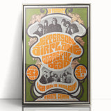 Jefferson Airplane & Grateful Dead Retro Concert Wall Art