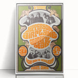 Jefferson Airplane & Grateful Dead Retro Concert Wall Art