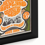 Jefferson Airplane & Grateful Dead Retro Concert Wall Art