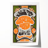 Jefferson Airplane & Grateful Dead Retro Concert Wall Art