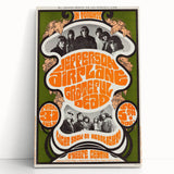 Jefferson Airplane & Grateful Dead Retro Concert Wall Art