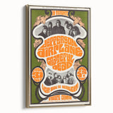 Jefferson Airplane & Grateful Dead Retro Concert Wall Art