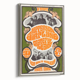 Jefferson Airplane & Grateful Dead Retro Concert Wall Art