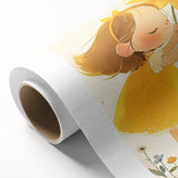 Sunflower Girl Nursery Art for Kids - Girls Bedroom Art