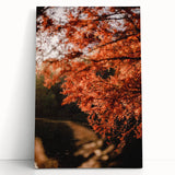 Black and white abstract tree design on large stretched canvas, ideal for kitchen wall art or bedroom ambiance.